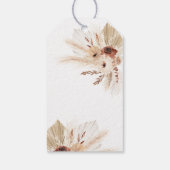 Brautparty Boho Floral Gift Tags für Favoriten Geschenkanhänger (Rückseite)