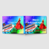 Brautparty Bollywood Indian Colorful Modern Gästebuch (Voll)