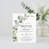 Brautparty Botanischer Eukalyptus Boho (Stehend Vorderseite)