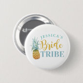Brautparty-Braut-Abzeichen Bachelorette Ananas Button (Vorne & Hinten)