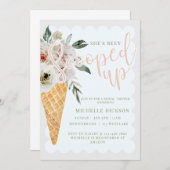 Brautparty, Braut,  Einladung (Vorne/Hinten)