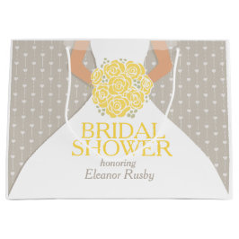 Brautparty Braut personalisierte Geschenktasche Große Geschenktüte