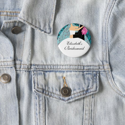 Brautparty-Brautjungfern-Knopf/Button Button (Beispiel)