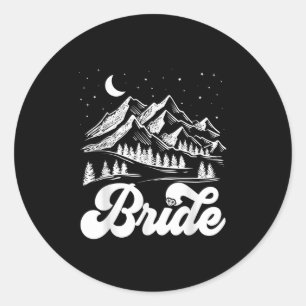 Brautparty Bride Junggeselinnen-Abschied Bridesmai Runder Aufkleber