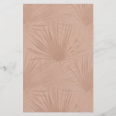 Brautparty Bride-to-be Bingo Chic Boho Florals (Rückseite)