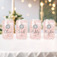 Brautparty bridesmaid extravagante Disco-Ball Mono