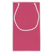 Brautparty Bridesmaid Kleid Pink Geschenktasche Kleine Geschenktüte (Rückseite)