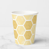 Brautparty Brie to Bee Pappbecher (Rückseite)