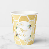 Brautparty Brie to Bee Pappbecher (Vorderseite)