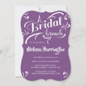 Brautparty Brunch Einladung (Vorderseite)