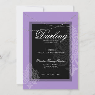 Brautparty-Brunch mit Braut Einladung