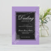 Brautparty-Brunch mit Braut Einladung (Stehend Vorderseite)