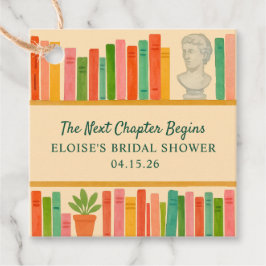 Brautparty buchen | Chic Fun "New Chapter" Geschenkanhänger