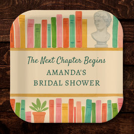 Brautparty buchen | Chic Fun "New Chapter" Pappteller