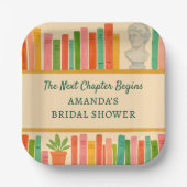 Brautparty buchen | Chic Fun "New Chapter" Pappteller (Vorderseite)