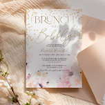 Brautparty-Budget für Blumenbrunch<br><div class="desc">Weiche pastellfarbene lockere florale Aquarell erschwingliche Low-Budget-Brautparty-Party ,  Brunch und Bubbly mit handgemalten hellpastellfarbenen,  gelben,  pfirsichfarbenen Blume Anordnung und moderne und schicke Schrift Kalligraphie und Gold Glitzer Glitzern Confetti,  und ein goldfarbenes,  elegantes Drehbuch.</div>