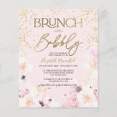 Brautparty-Budget für Blumenbrunch (Vorderseite)