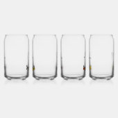 Brautparty Butterfly Bridesmaid Butterfly individu Dosenglas (Links)