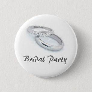 Brautparty Button