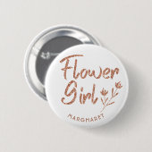 Brautparty-Button Button (Vorne & Hinten)
