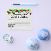 Brautparty Card Ratschläge und Wünsche Flyer (Einzeln)