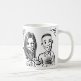 Brautparty Caricatures Tasse 2014a