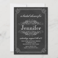Brautparty | Chalk Board Theme Brautparty in