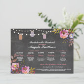 Brautparty Chalk Korallenriff (Stehend Vorderseite)