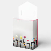 Brautparty Cocktail Party Geschenkschachtel (Geöffnet)