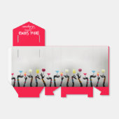 Brautparty Cocktail Party Geschenkschachtel (Ungefaltet)