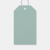 Brautparty Coffee Themed Gefälligkeitstags Geschenkanhänger (Rückseite)