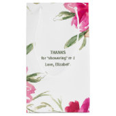 Brautparty Danke, dass ihr Hostess Gift Bags gegeb Kleine Geschenktüte (Rückseite)