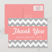 Brautparty Dankeschön Karte (Vorne/Hinten)