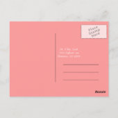 Brautparty Dankeschön Karte (Rückseite)