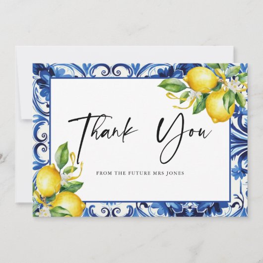 Brautparty Dankeskarte (Vorderseite)