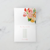 Brautparty Dankeskarte (Innenseite)