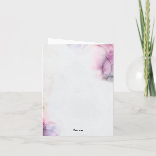 Brautparty Dankeskarte (Rückseite)