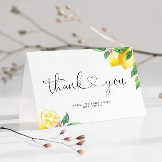 Brautparty Dankeskarte