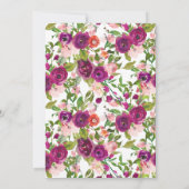 Brautparty, das das beste Paar kennt Einladung (Rückseite)