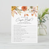 Brautparty, das das beste Spiel kennt Einladung (Stehend Vorderseite)