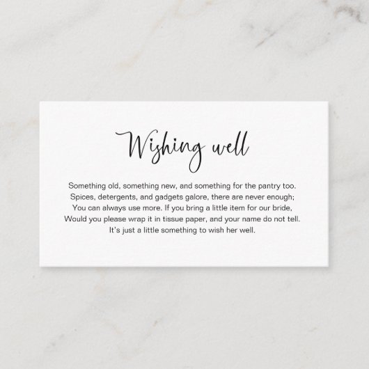 Brautparty, das gut einsetzen möchte begleitkarte (Vorderseite)