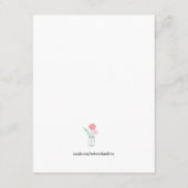 Brautparty Date Night Idecard | Mason Jar Hinweiskarte (Rückseite)