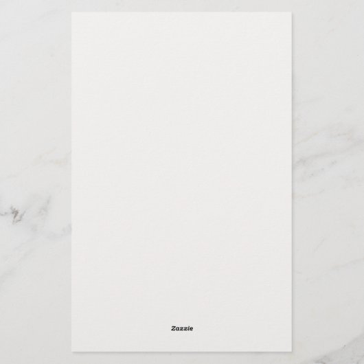 Brautparty-Datumskarte Briefpapier (Rückseite)