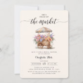 Brautparty der Bauer Einladung (Vorderseite)