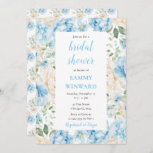 Brautparty der Blume aus Blauem und Weißem Peony