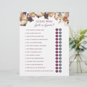 Brautparty der Blumenbrille Herbst (Stehend Vorderseite)