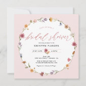 Brautparty der Blütenfrüchte Einladung (Vorderseite)