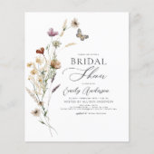 Brautparty der Boho-Wildblume (Vorderseite)