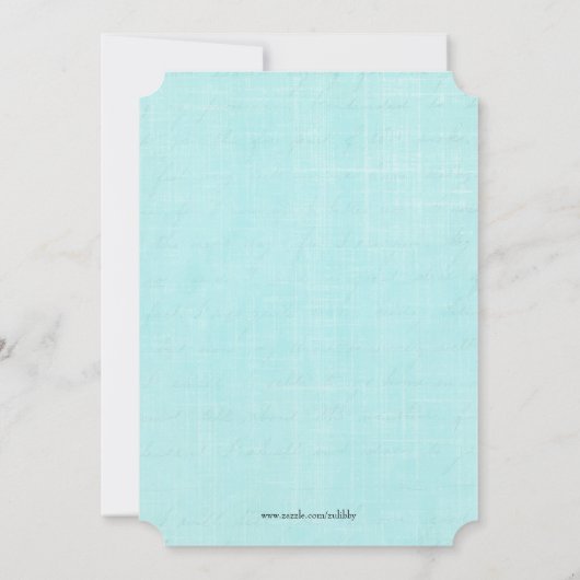 Brautparty der Fingerie Einladung (Rückseite)