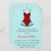 Brautparty der Fingerie Einladung (Vorne/Hinten)